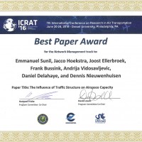 Picture of Best paper award for Emmanuel Sunil